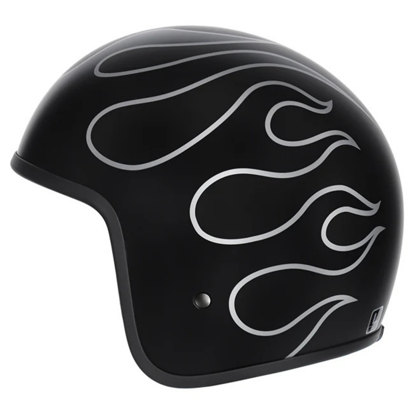 M2R - Prime Flamed Helmet - Black