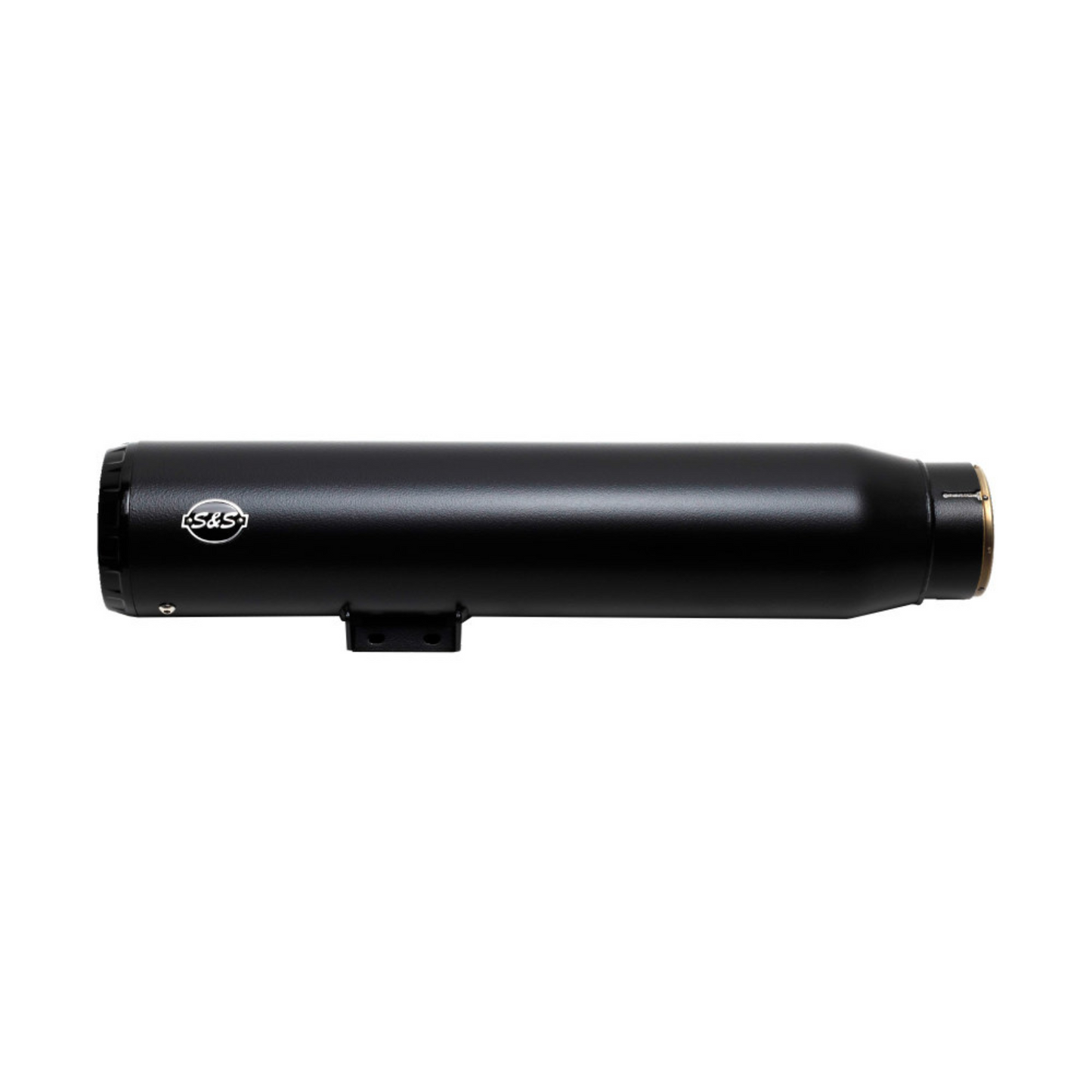 4.5in. Grand National Slip-On Muffler - Black with Black End Cap. Fits Nightster 975 2022up