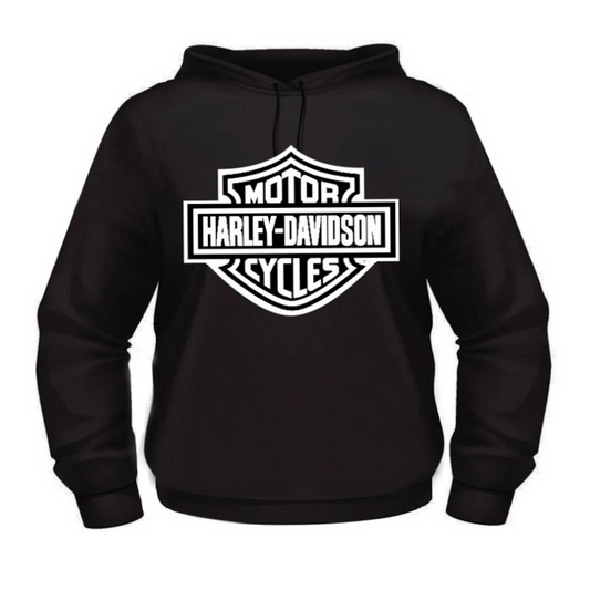 Gasoline Alley Harley-Davidson® Dealer Hoodie - Bar & Shield White