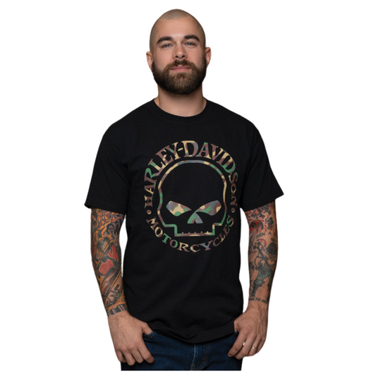 Gasoline Alley Harley-Davidson® Dealer Tee - Willie G. Camo