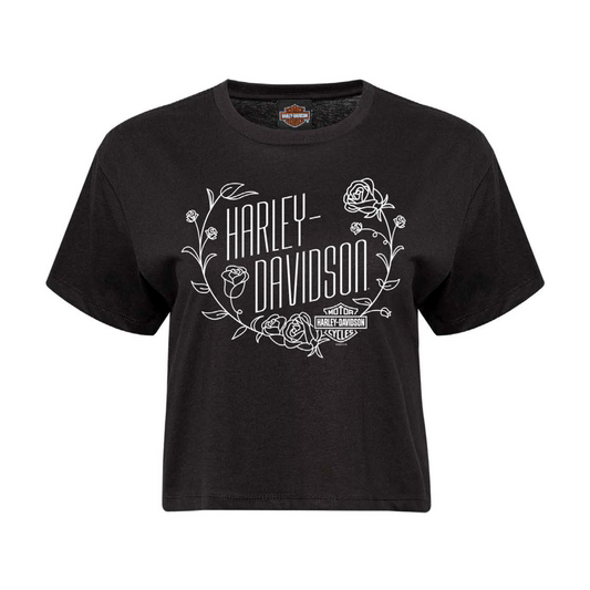 Gasoline Alley Harley-Davidson® Women's Dealer Tee - Petal