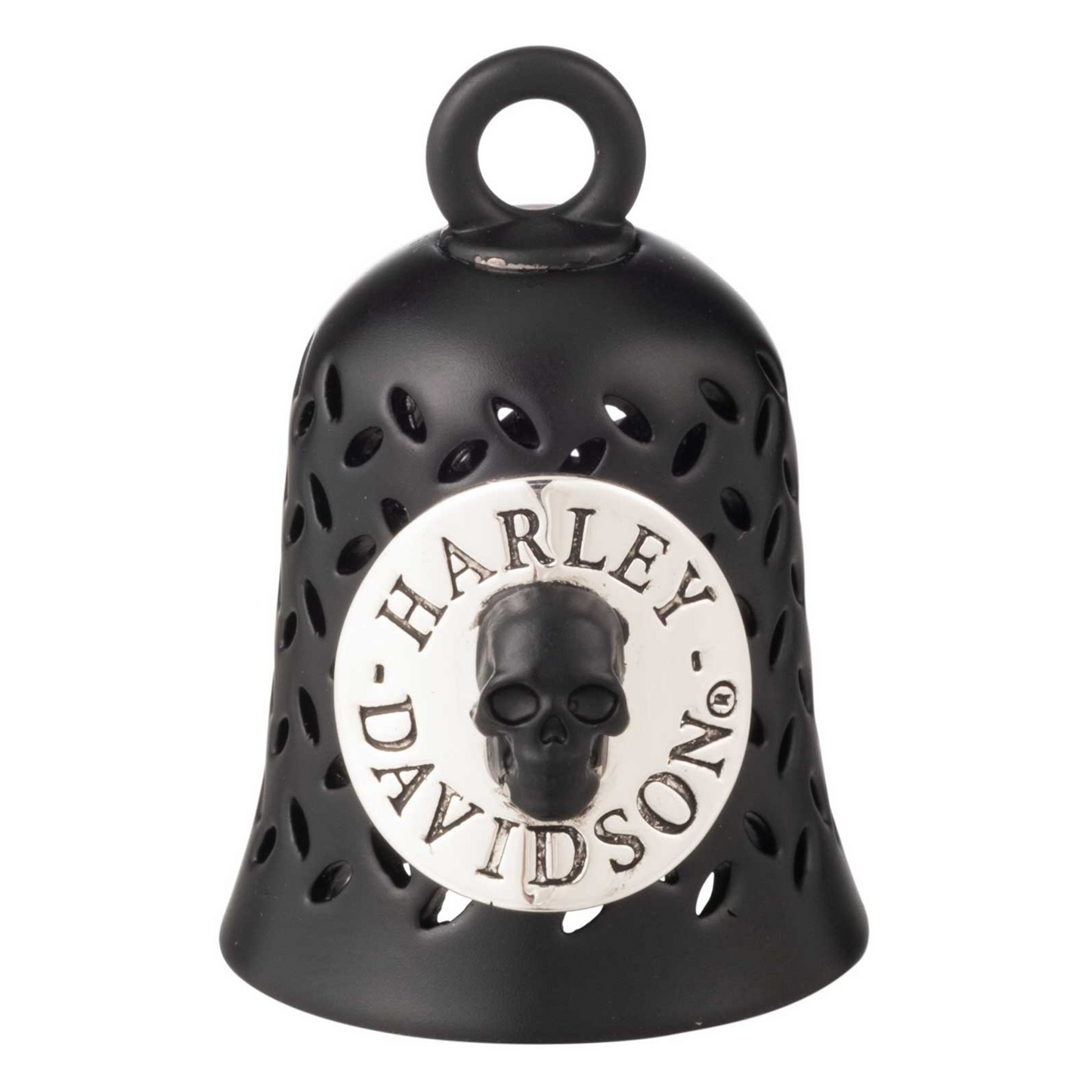 Harley-Davidson® Two Tone Black Black Skull Ride Bell