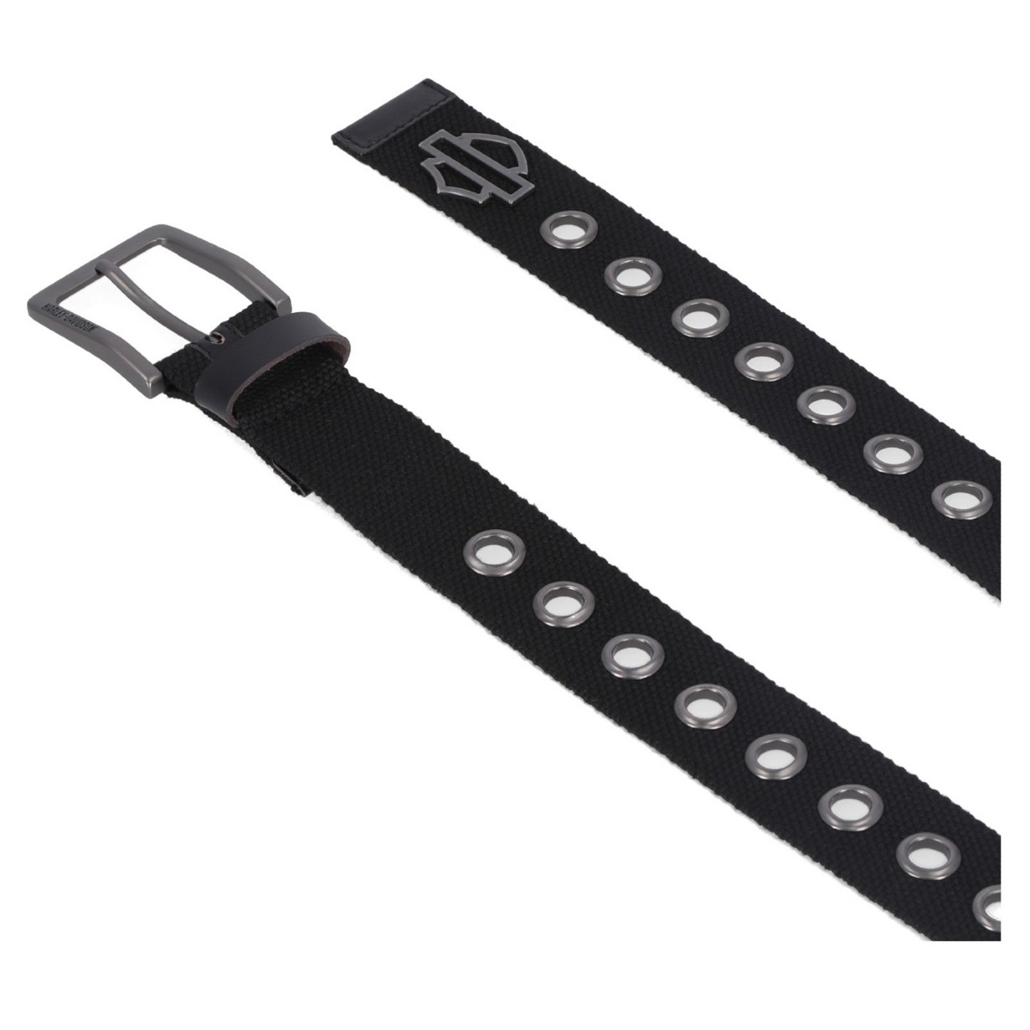 Harley-Davidson® Eyelet Perf Web Belt - Black