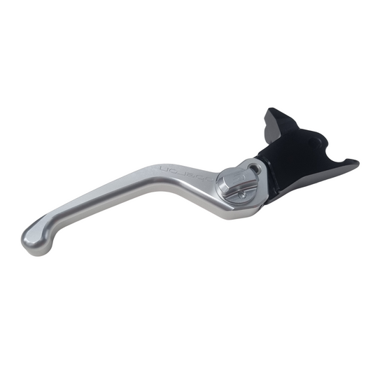 OBERON Harley-Davidson® Standard Adjustable Brake Lever - Touring '09-'23 - Silver
