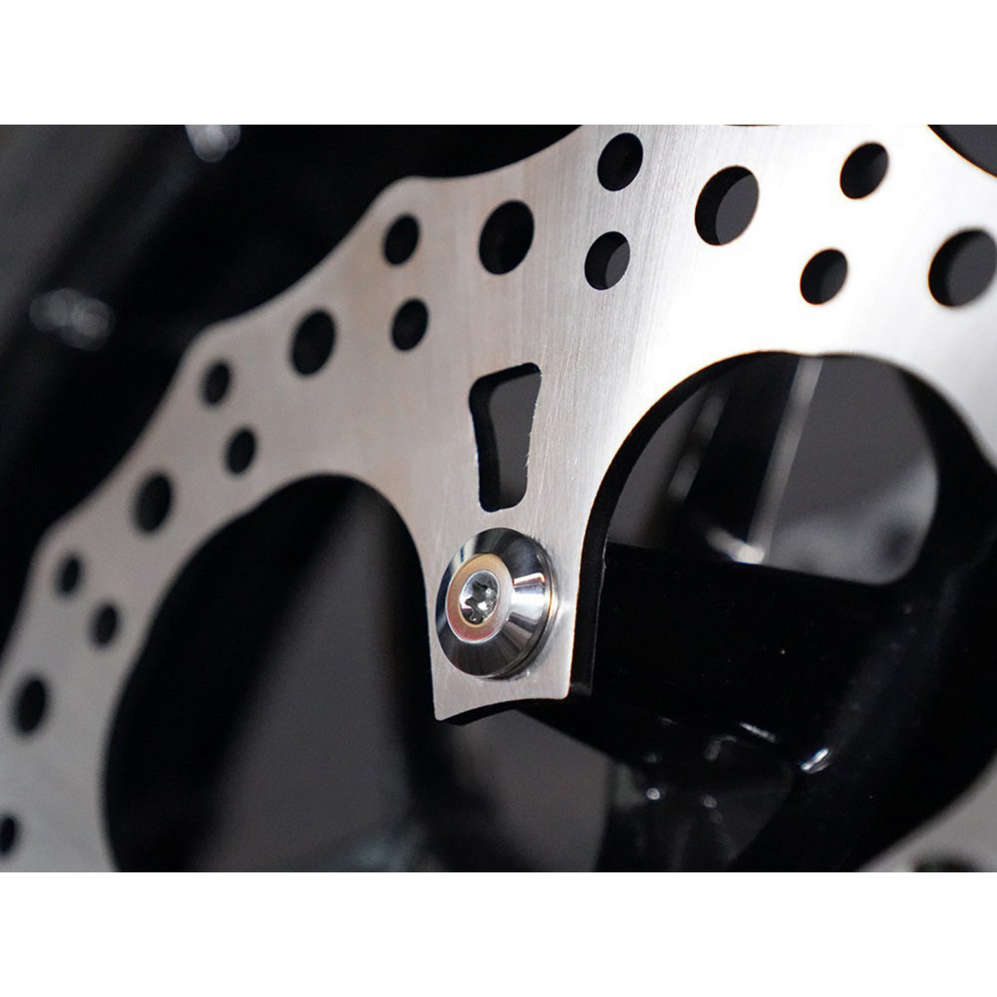 Arlen Ness - Forged Floating Brake Rotor Hardware – Stainless. Fits Touring '14-'24 with Spoke Mounted Discs.