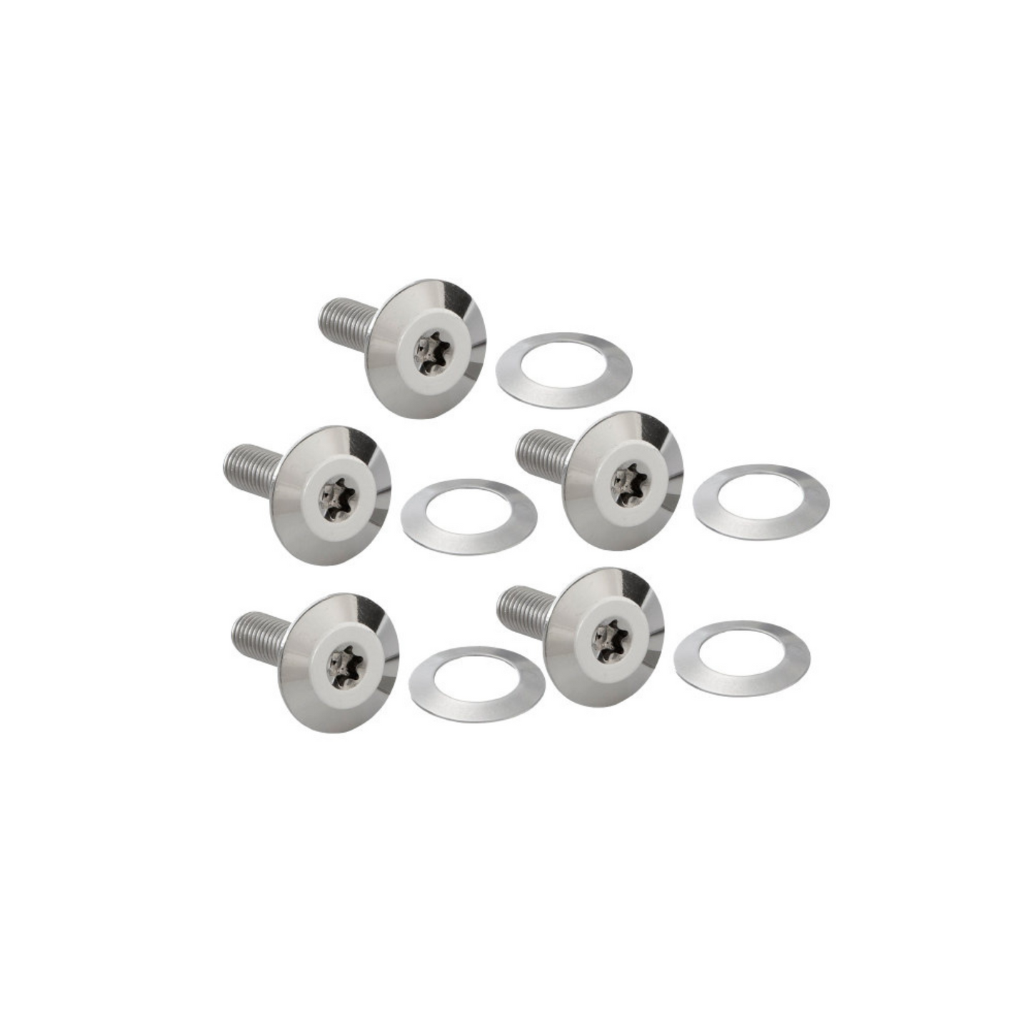 Arlen Ness - Forged Floating Brake Rotor Hardware – Stainless. Fits Touring '14-'24 with Spoke Mounted Discs.