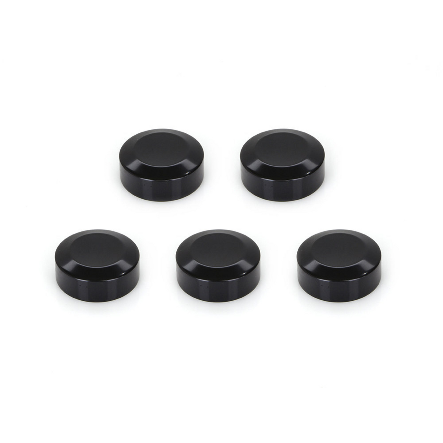 Rollies Speed Shop - Rear Pulley Sprocket Bolt Covers – Black – Pack of 5.