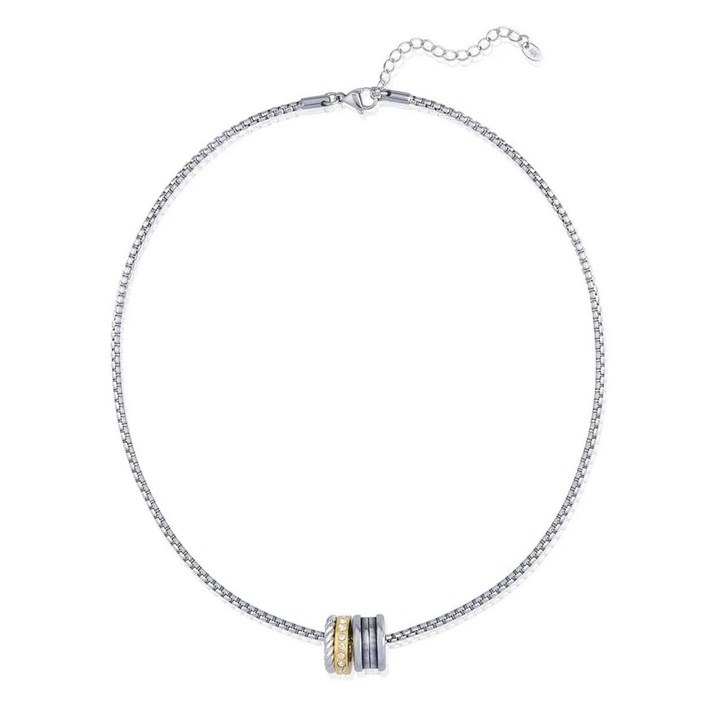 Twist & Flow 3 Piece Necklace - 18"