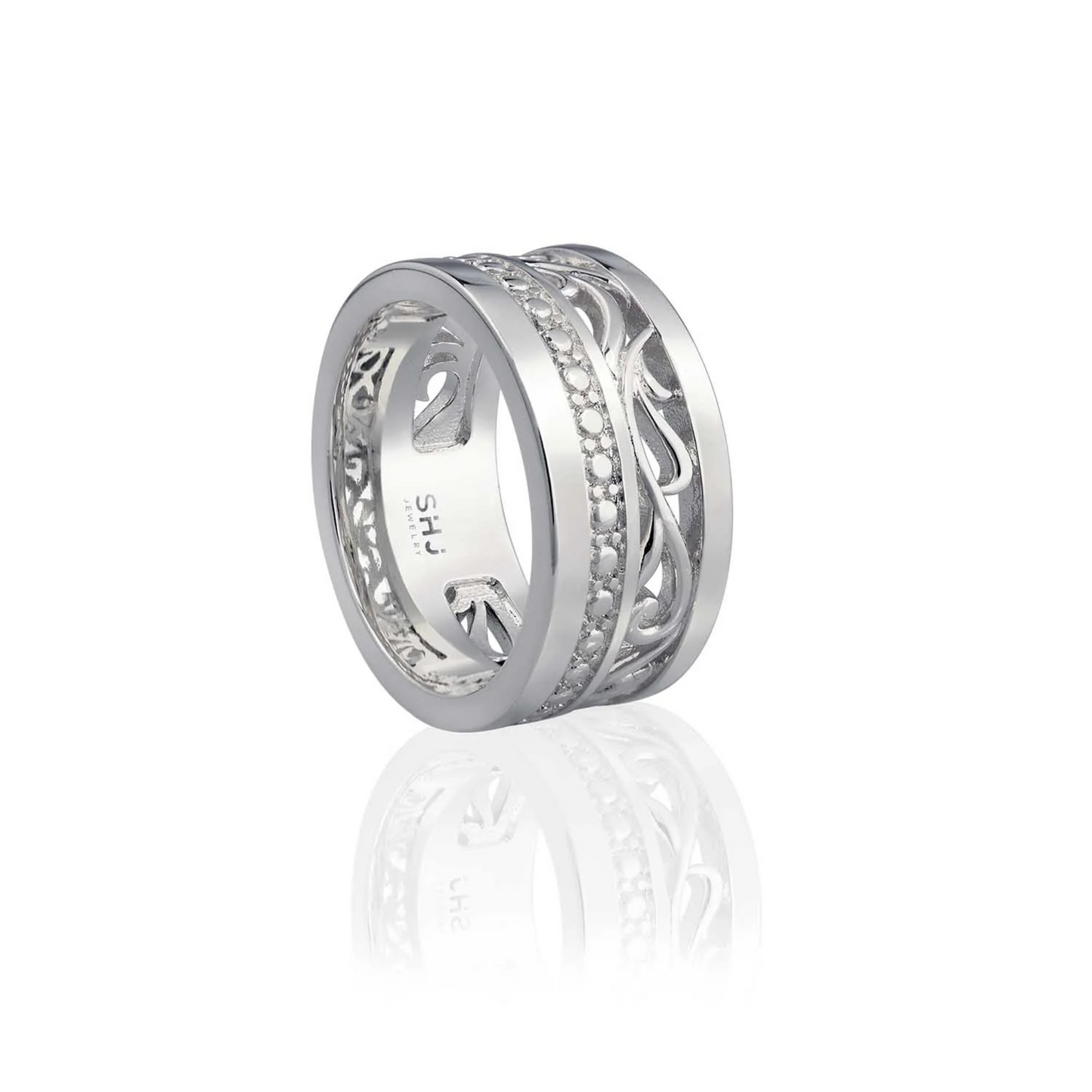 Twist & Flow Ring - Silver
