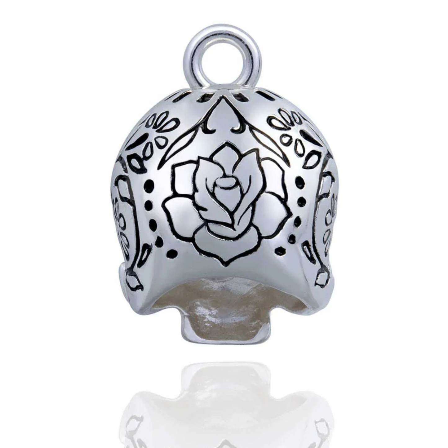 Candy Heart Eyes Skull Ride Bell