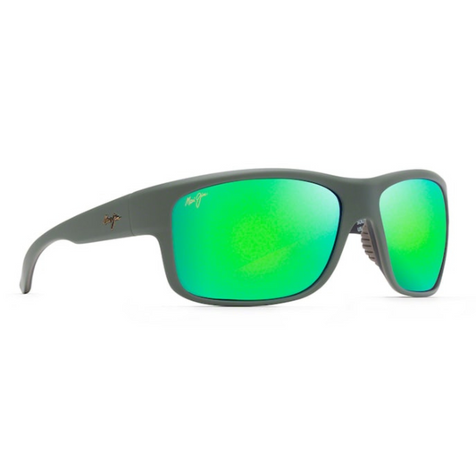 Maui Jim - Southern Cross Polarised Sunglasses - Soft Matte Khaki with Brown and Black