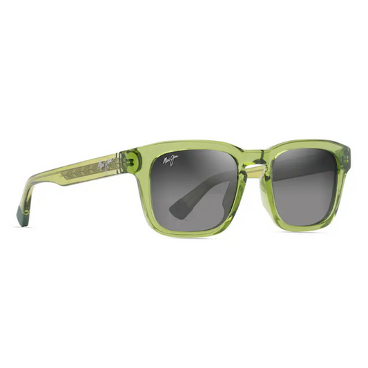 Maui Jim - Maluhia Polarised Sunglasses - Shiny Trans Grass Green