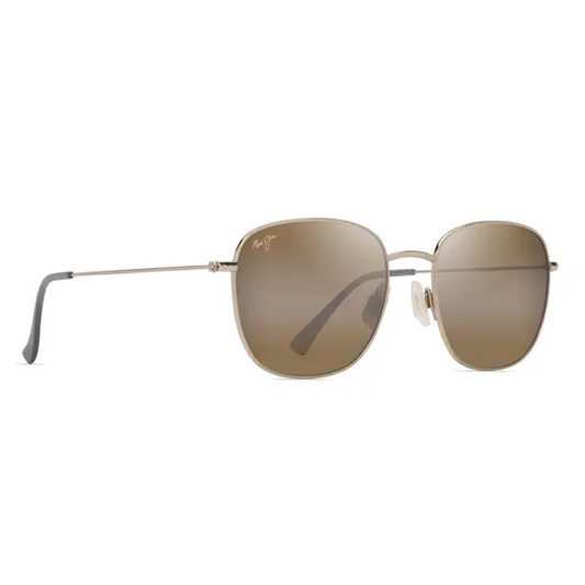 Maui Jim - Olali Polarised Sunglasses - Shiny Light Gold with Greyish-Green