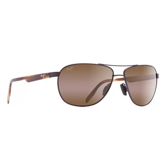 Maui Jim - Castles Polarised Sunglasses - Matte Chocolate