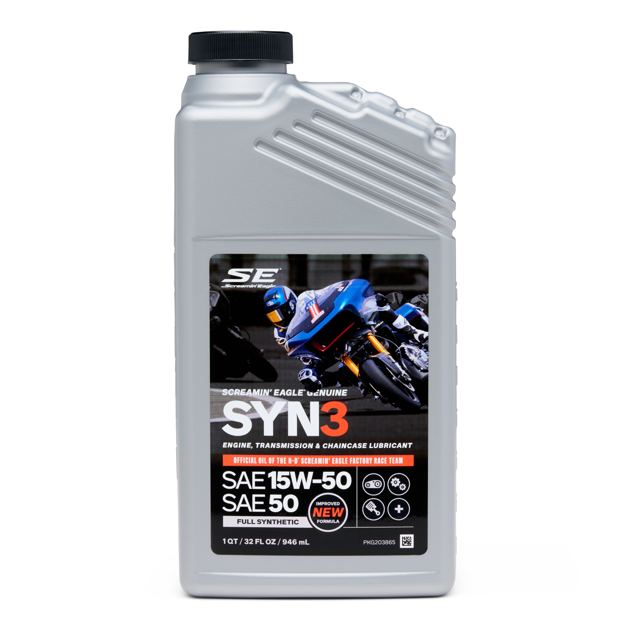 Harley-Davidson Screamin' Eagle SYN3 6本 Harley-Davidson® Syn3 Full Synthetic Lubricant 1 Qt – Gasoline