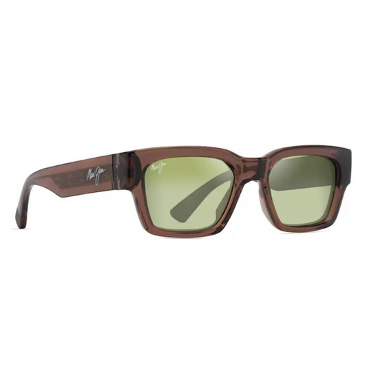 Maui Jim - Kenui Polarised Sunglasses - Shiny Trans Light Brown