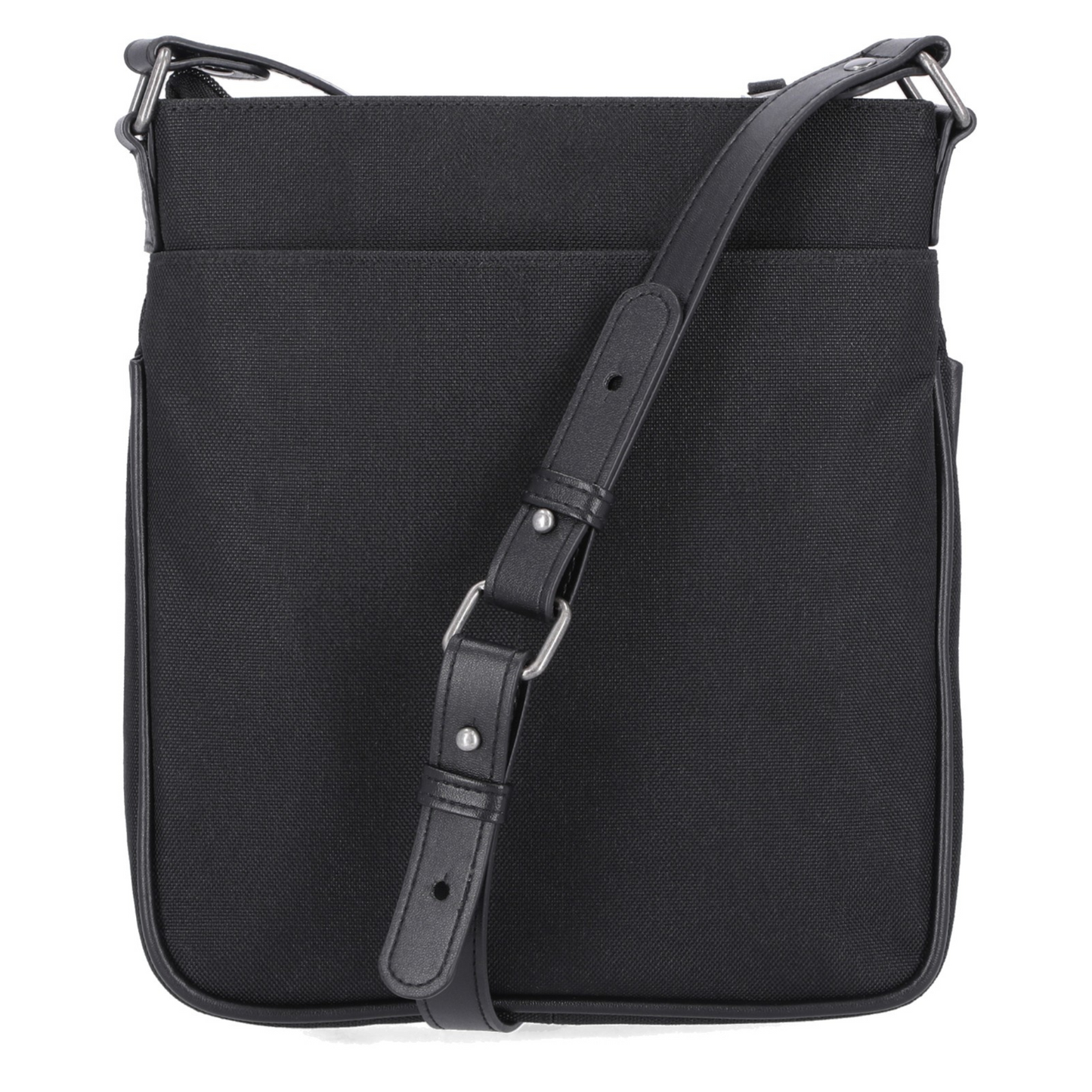 Harley-Davidson® Women's Rhinestone Embellished Bar & Shield Crossbody Bag - Black