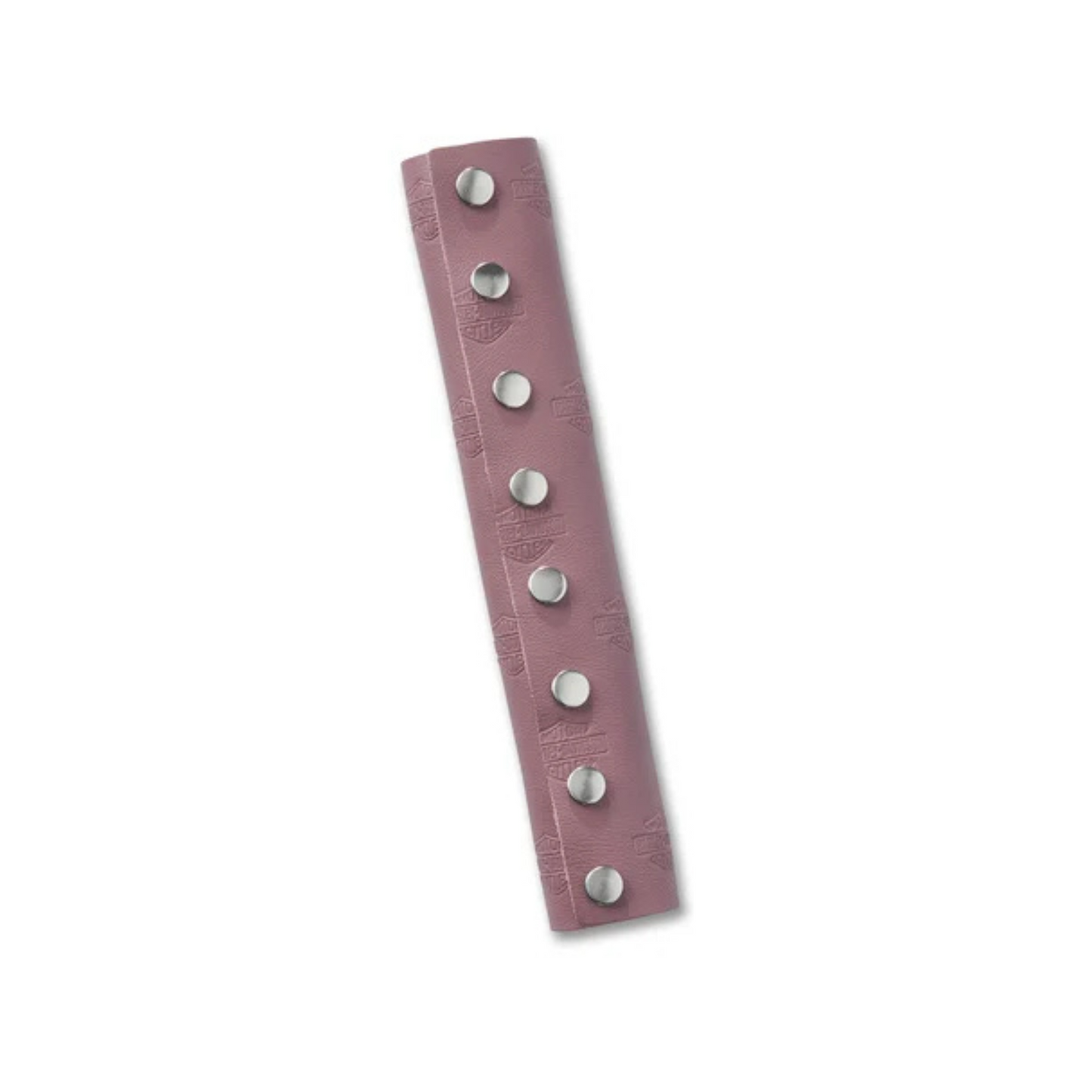 Harley-Davidson® Bar & Shield Leather Ponytail Wrap - Wistful Mauve