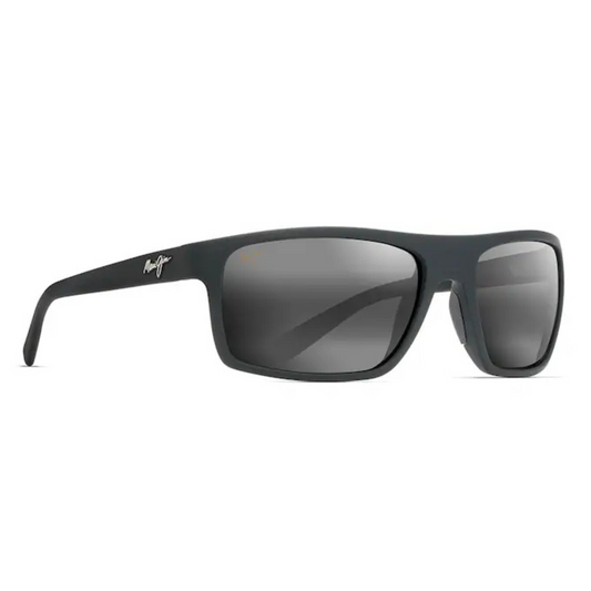 Maui Jim - Byron Bay Polarised Sunglasses - Matte Black & Grey Rubber