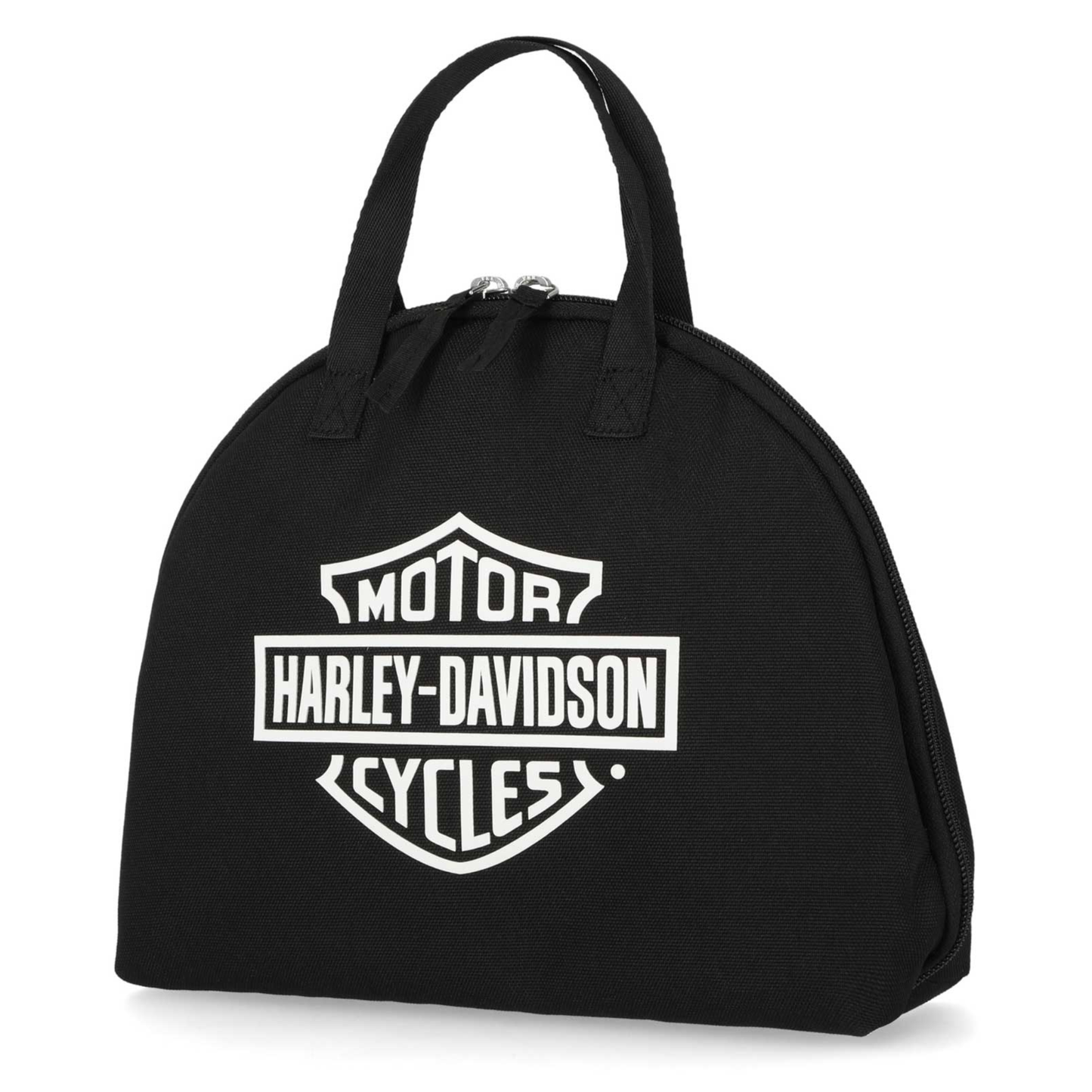 Harley-Davidson® Women's Bar & Shield Logo Travel Cosmetic Bag w/ Handles - Black