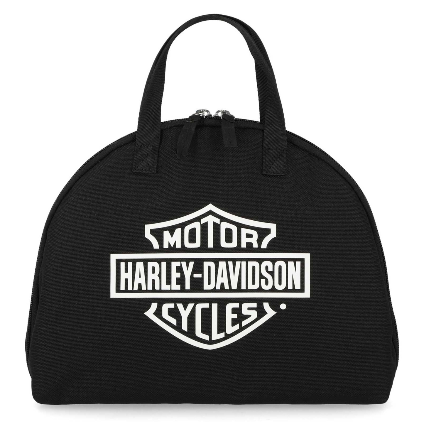 Harley-Davidson® Women's Bar & Shield Logo Travel Cosmetic Bag w/ Handles - Black