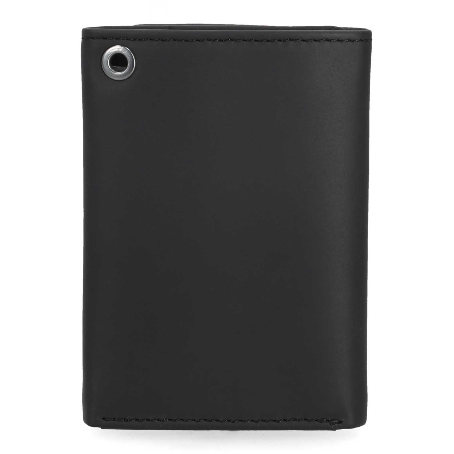 Harley-Davidson® Men's H-D Center Block Tri-Fold Genuine Leather Wallet - Black