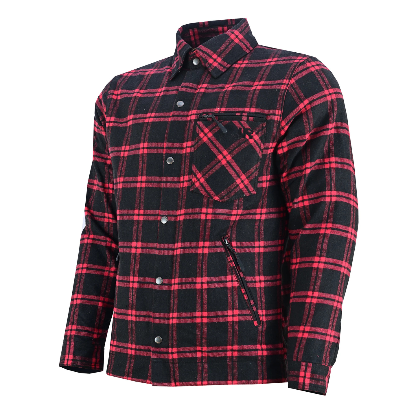 Johnny Reb - Men's Bottlebrush Protective Shirt - Black & Red
