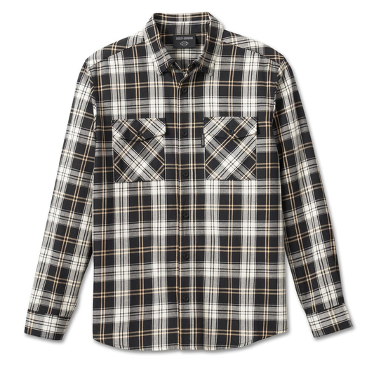 Harley-Davidson® Men's Essence Shirt - Black Plaid