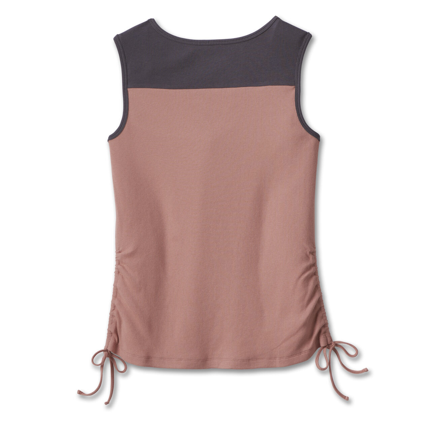 Harley-Davidson® Women's Race Her Sleeveless Knit Top - Colorblocked - Light Mahogany