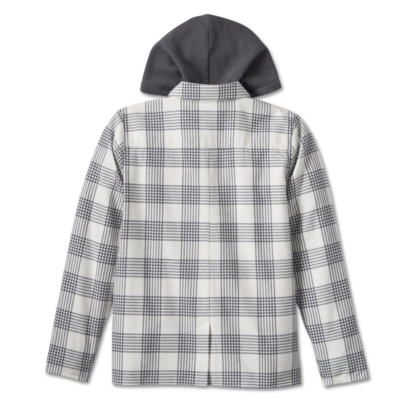 Harley-Davidson® Women's Heritage Classic Shirt Jacket With Hood - YD Plaid - Cloud Dancer