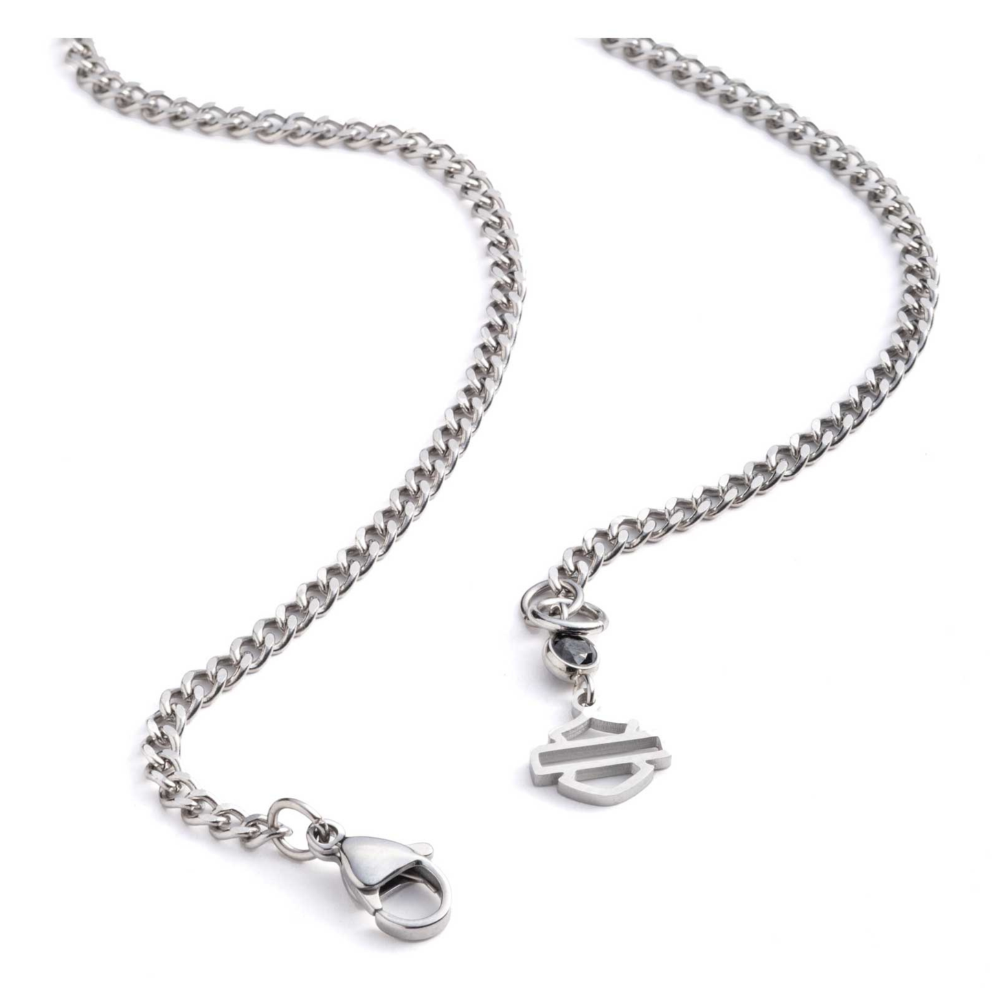 Harley-Davidson® Men's 26 in. Dog Tag Pendant Necklace - Stainless Steel