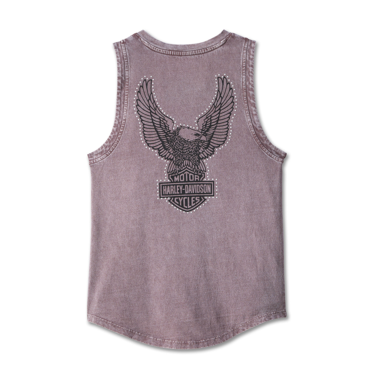 Harley-Davidson® Women's Throttle Lace-Up Tank - Grape Shake