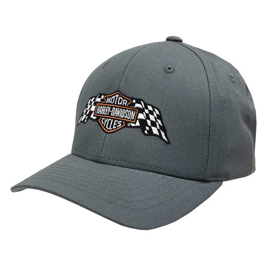 Gasoline Alley Harley-Davidson® Men's Bar & Shield Wrap Adjustable Baseball Cap