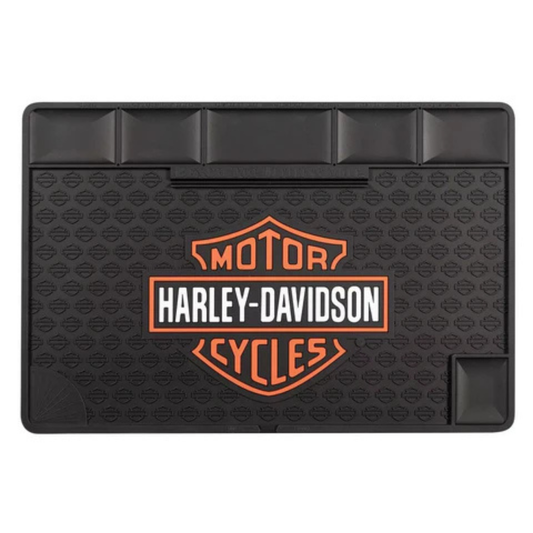 Harley-Davidson® Bar & Shield Utility Work Mat for Shop - Garage Floor & More