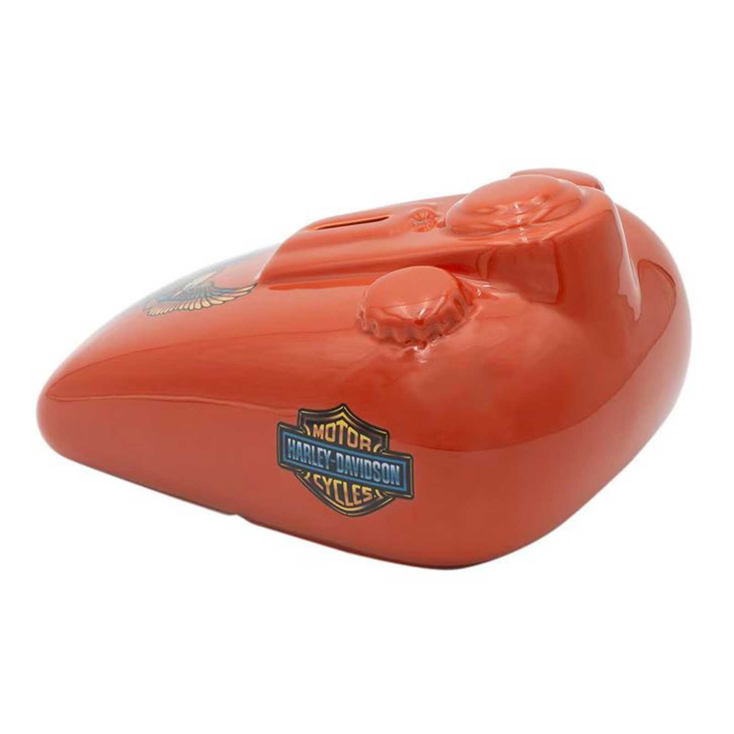 Harley-Davidson® Vivid Bar & Shield Eagle Gas Tank Bank