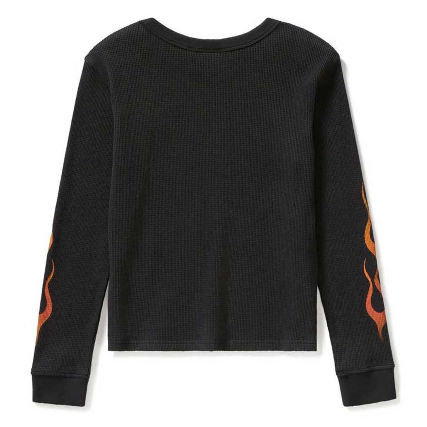 Harley-Davidson® Women's Vintage Flames Knit Long Sleeve Top