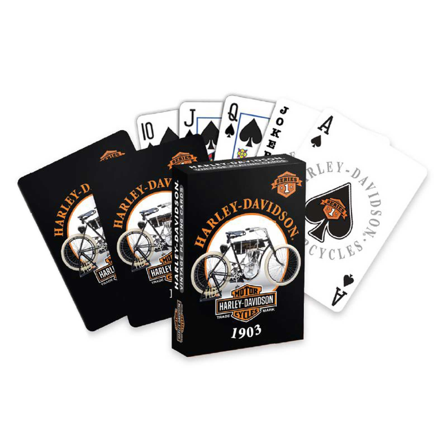 Harley-Davidson® Vintage H-D Collection Plastic Playing Cards