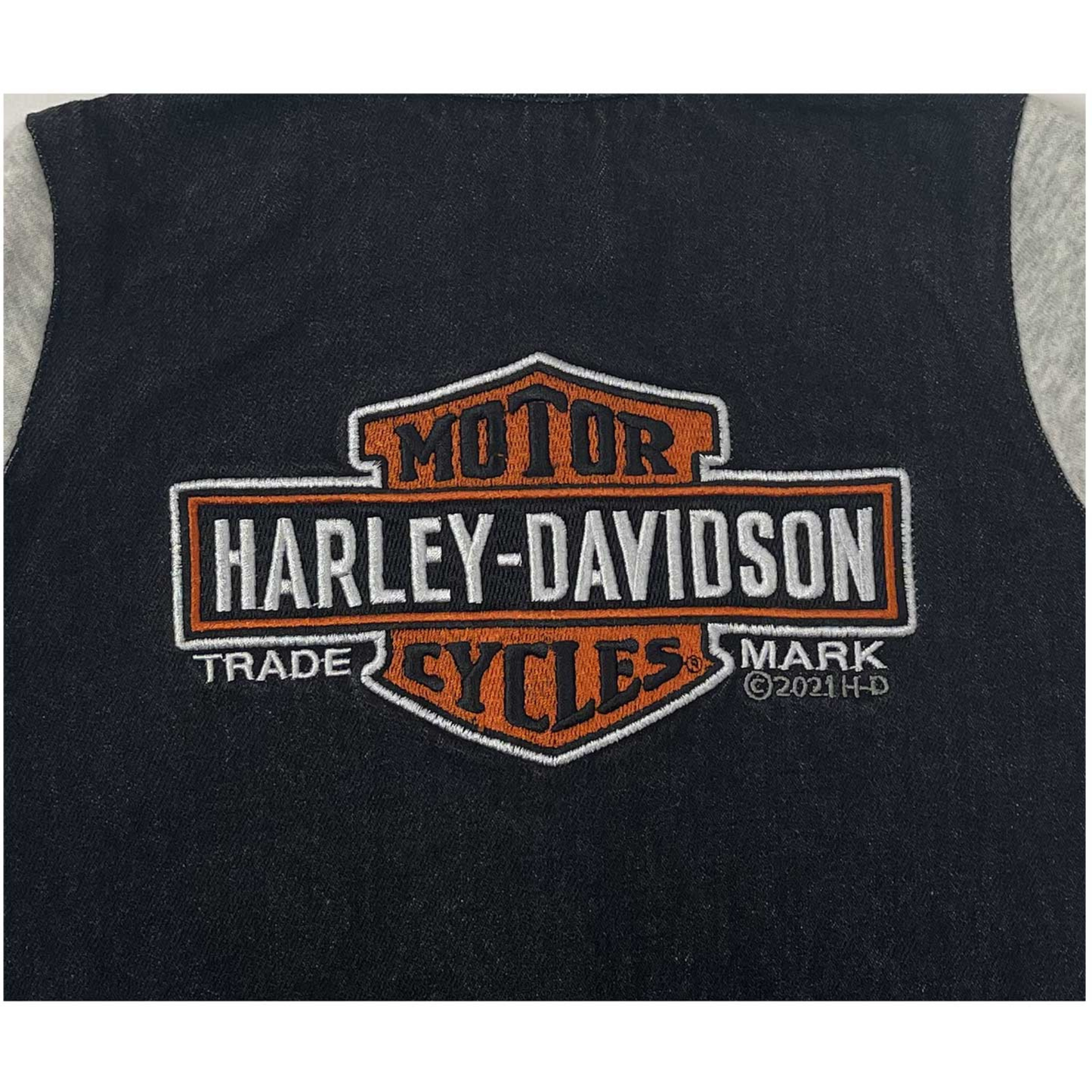 Harley-Davidson® Boys' B&S Denim Infant Work Shop Coveralls