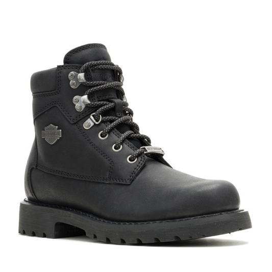 Harley-Davidson® Women's Badlands 5.5-Inch Black Motorcycle Boots