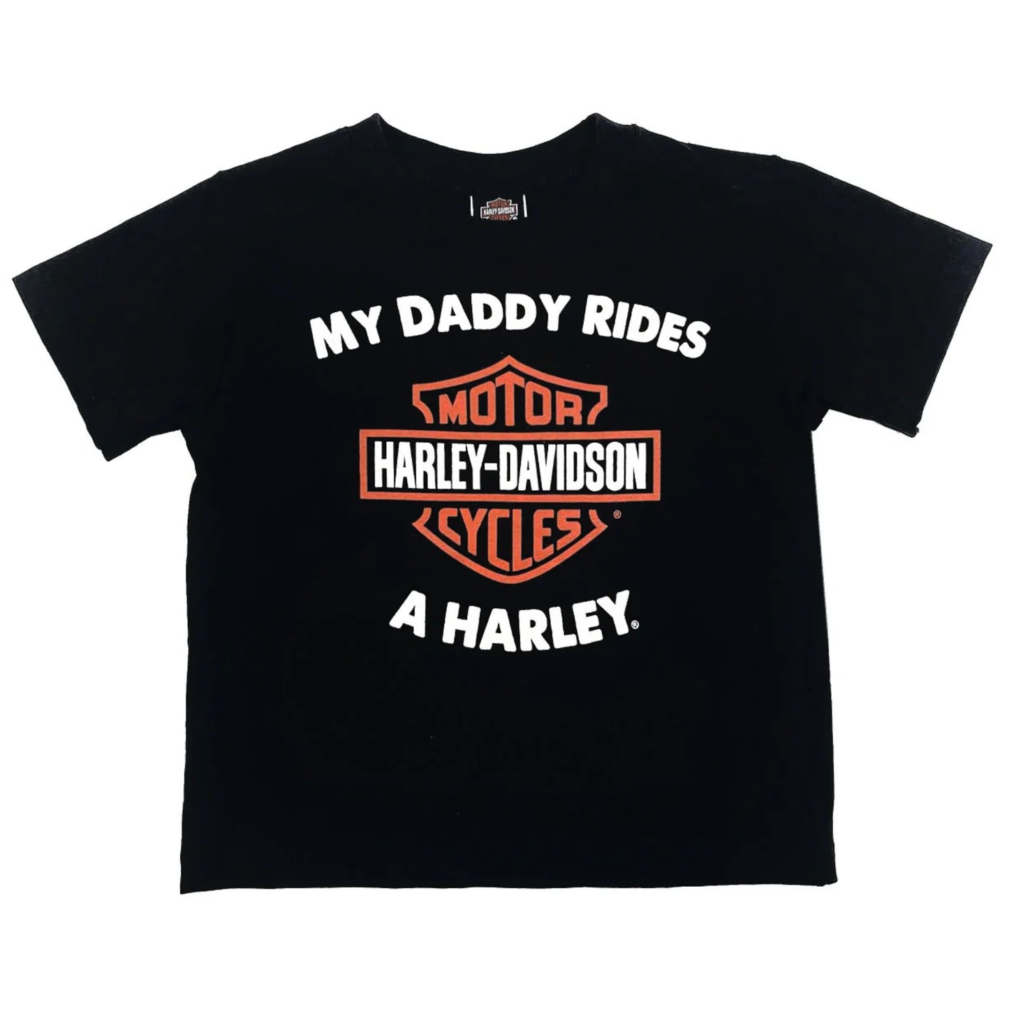 Harley-Davidson® Boys' My Daddy Rides a Harley Short Sleeve T-Shirt