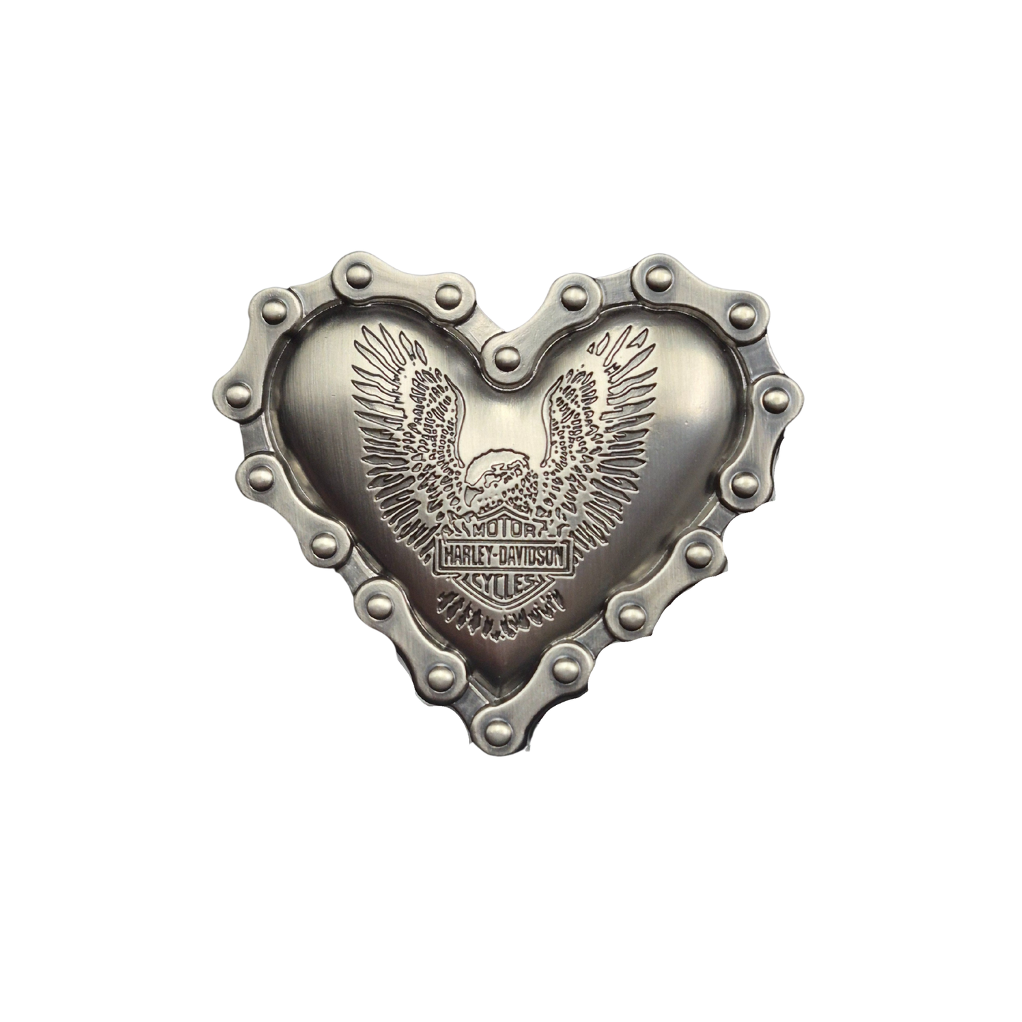 Harley-Davidson® Women's Chain Heart Belt Buckle