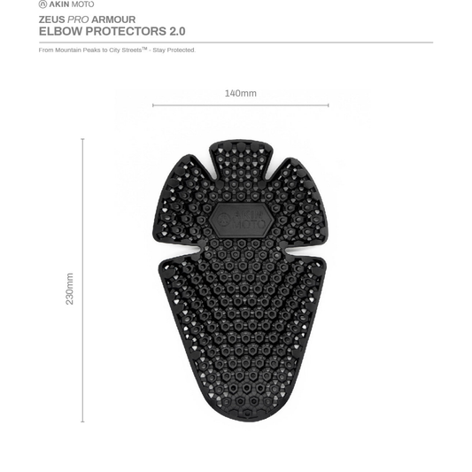 Akin Moto - Zeus Pro Level 2 Armour Elbow