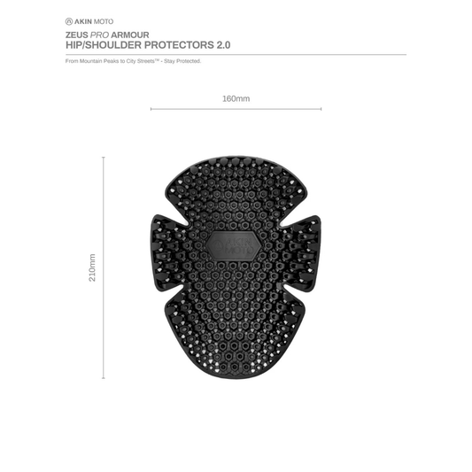 Akin Moto - Zeus Pro Level 2 Armour Hip/Shoulder
