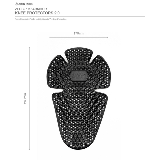 Akin Moto - Zeus Pro Level 2 Armour Knee