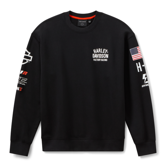 Harley-Davidson® 2026 Factory Racing Team Crewneck Sweatshirt