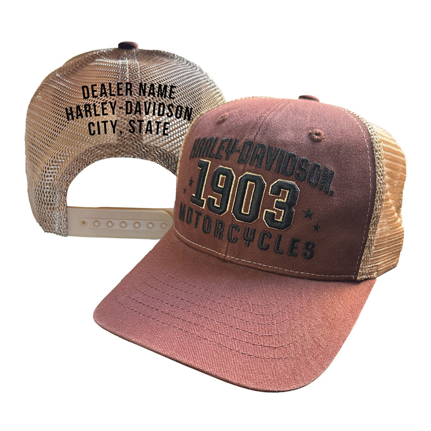 Gasoline Alley Harley-Davidson® Greased Cap