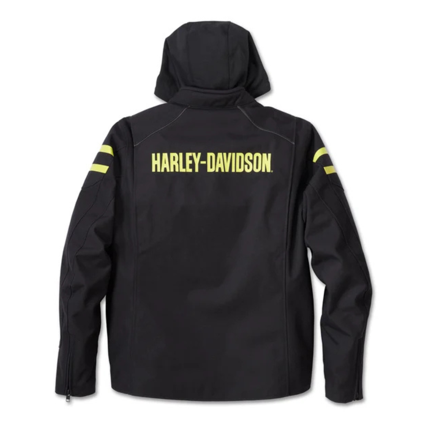 Harley-Davidson® Men's Ovation 3-in-1 Textile Riding Jacket - Black Beauty/Wild Lime
