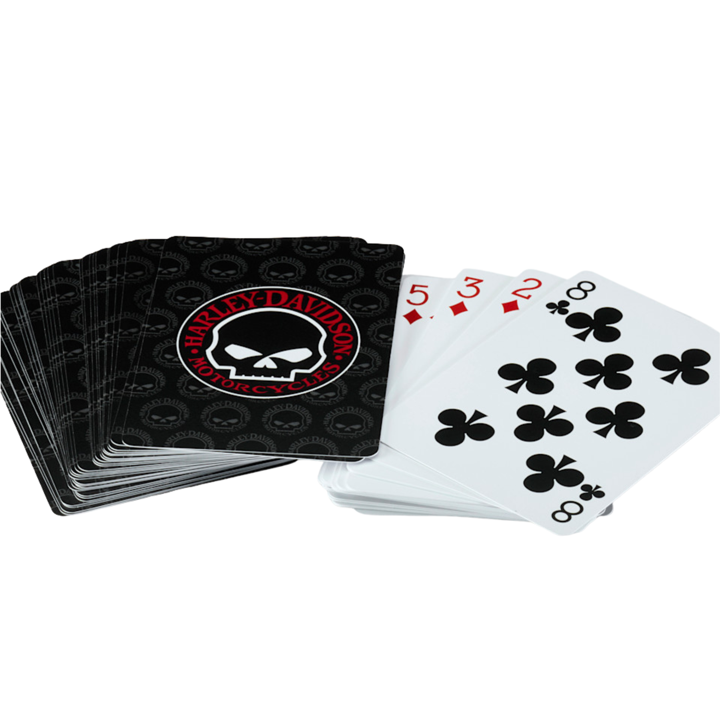 Harley-Davidson® Willie G Skull Plastic Playing Cards