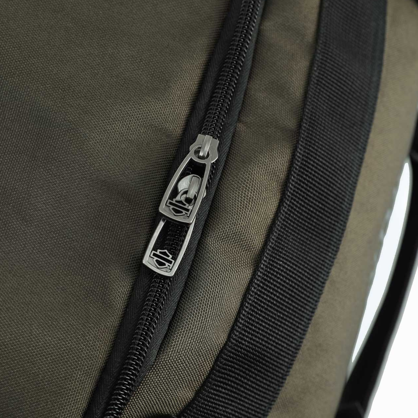 Harley-Davidson® Rugged Willie G Skull Graphic Durable Backpack - Grape Leaf Green