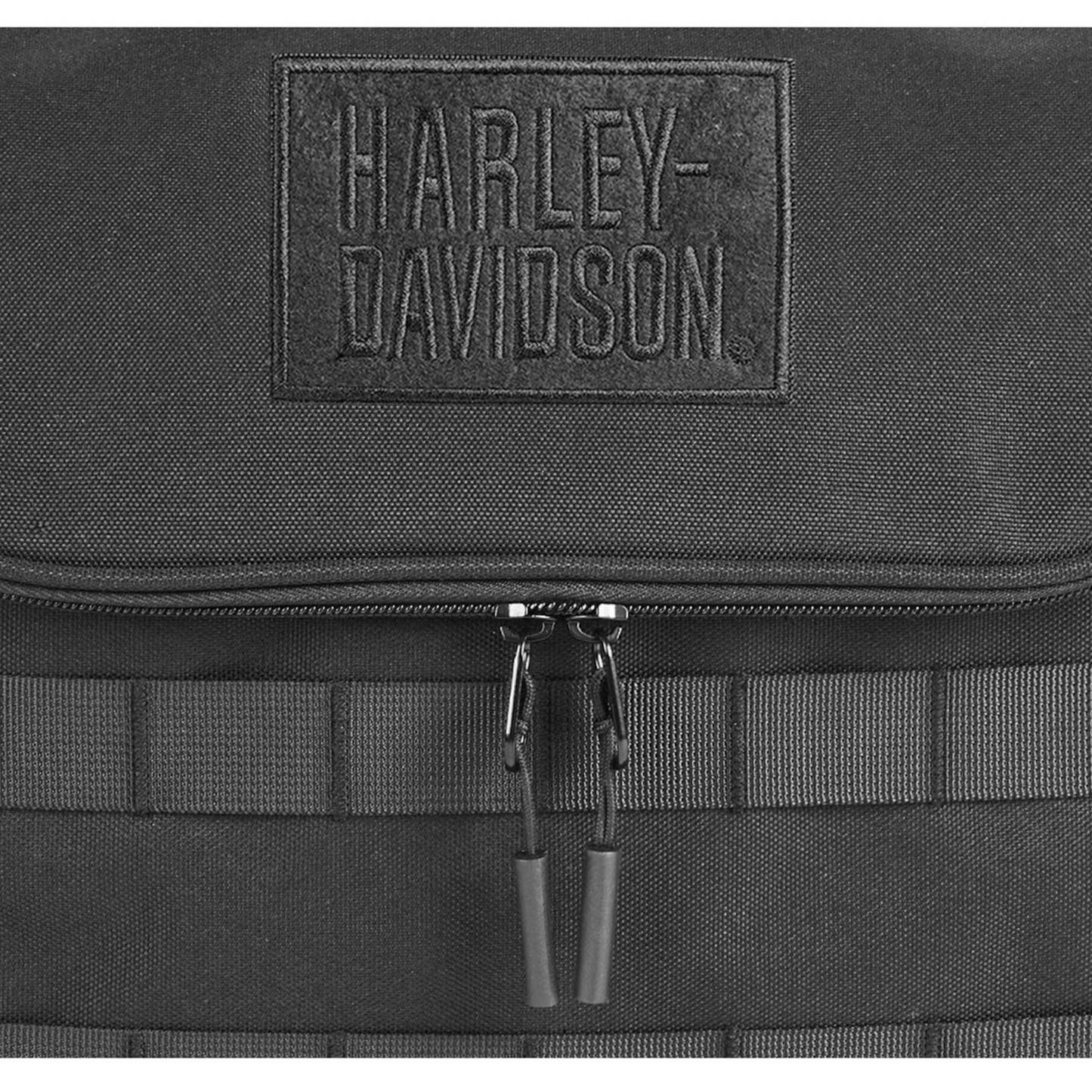 Harley-Davidson® Rugged High-Density Polyester Rebel Hop Along Duffel - Black